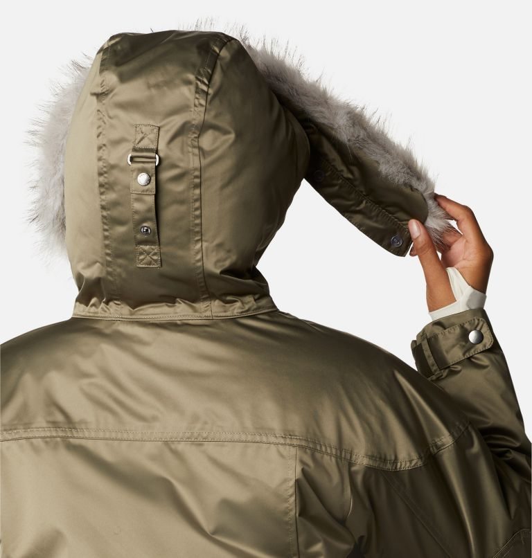 Women's Columbia Watson Lake Omni-Heat Infinity Interchange Insulated Jackets Olive | Plus Size CA-PL65A